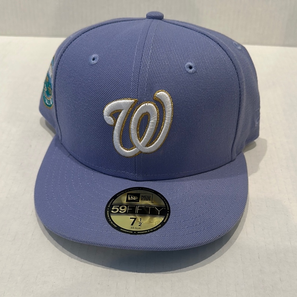 New Era 59 Fifty Washington Nationals Hat Club Cotton Candy Exclusive